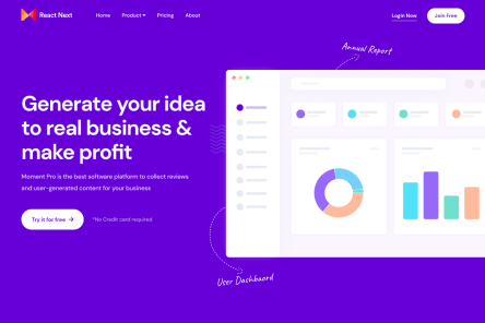 Supertonic Next Dashboard Template