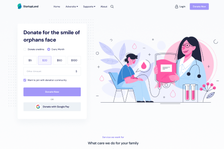 Addingpro Charity Template